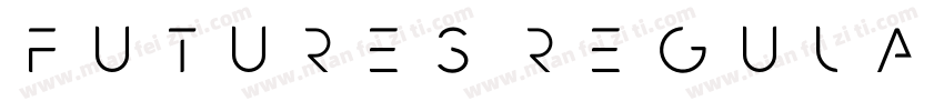 futures Regular字体转换